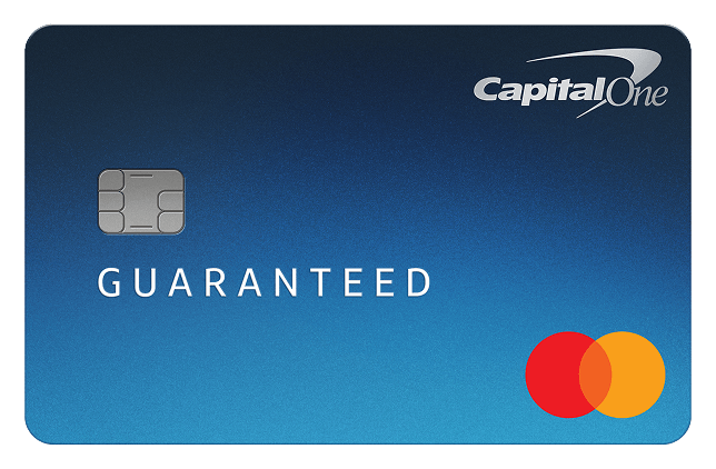 Capital One Guaranteed Secured Mastercard ® credit card